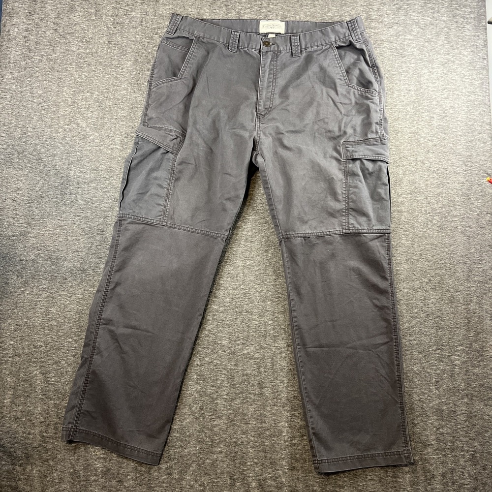 Field And Stream Mens Cargo Pants‎ Lightweight Faded Gray Size 38x32